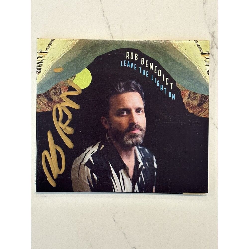 Rob Benedict - Leave The Light On Signed / Autographed Cd